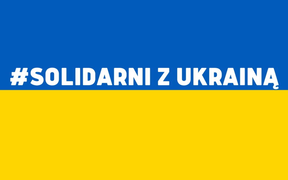 Grafika - solidarni z Ukrainą
